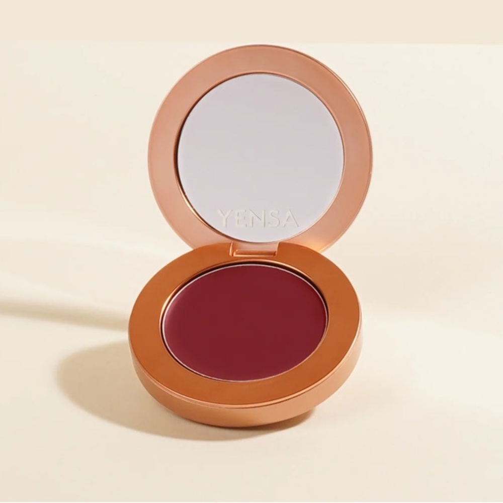NEW Yensa Super Serum Silk Buildable Cream Blush in Berry Passion